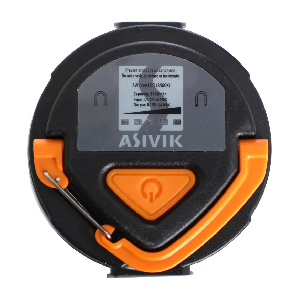 Asivik LightBank 3300 (lejrlygte / powerbank)