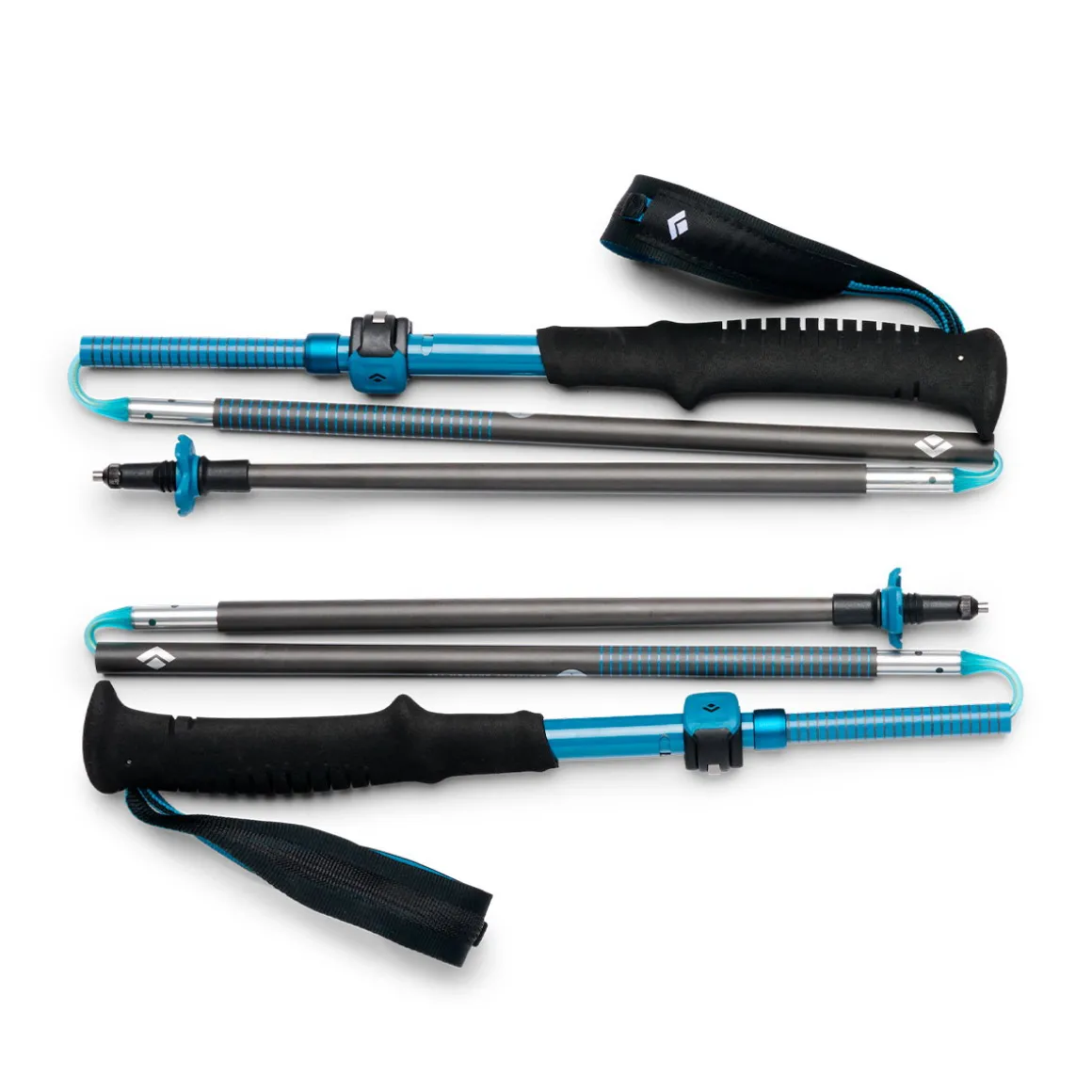 Black Diamond Distance Carbon FLZ vandrestave 125 - 140 cm (Desert Sky)