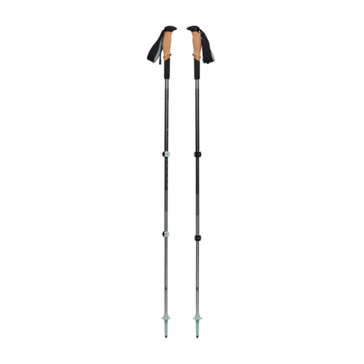 Black Diamond Pursuit Shock Trekking vandrestave (Steel Grey, Octane)