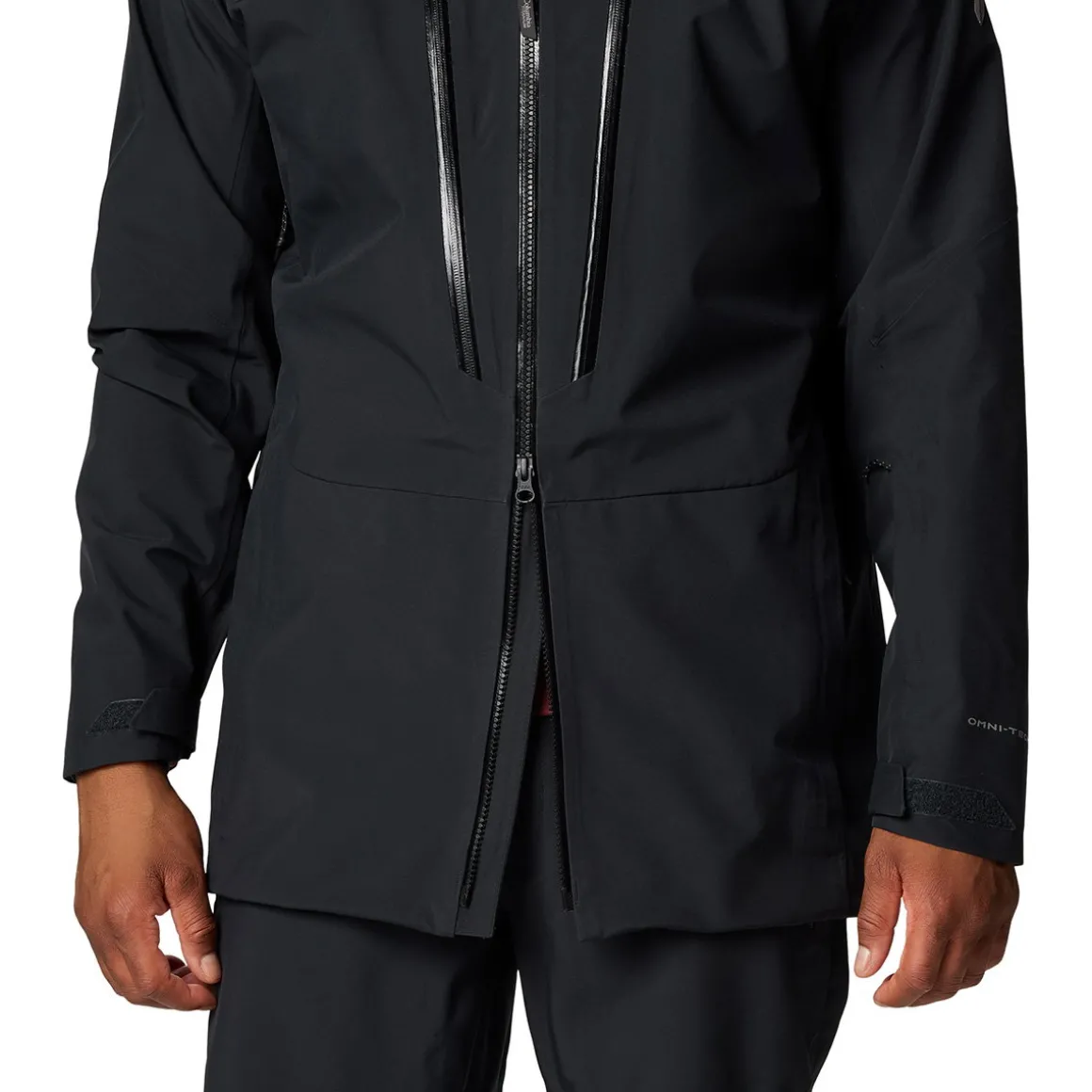 Columbia Platinum Peak II 3-lags skijakke, herre (Black)