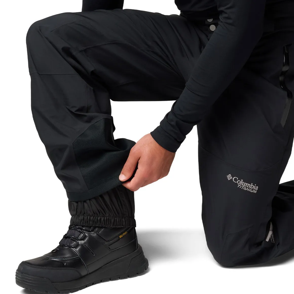 Columbia Platinum Peak II 3-lags skibukser, herre (Black)