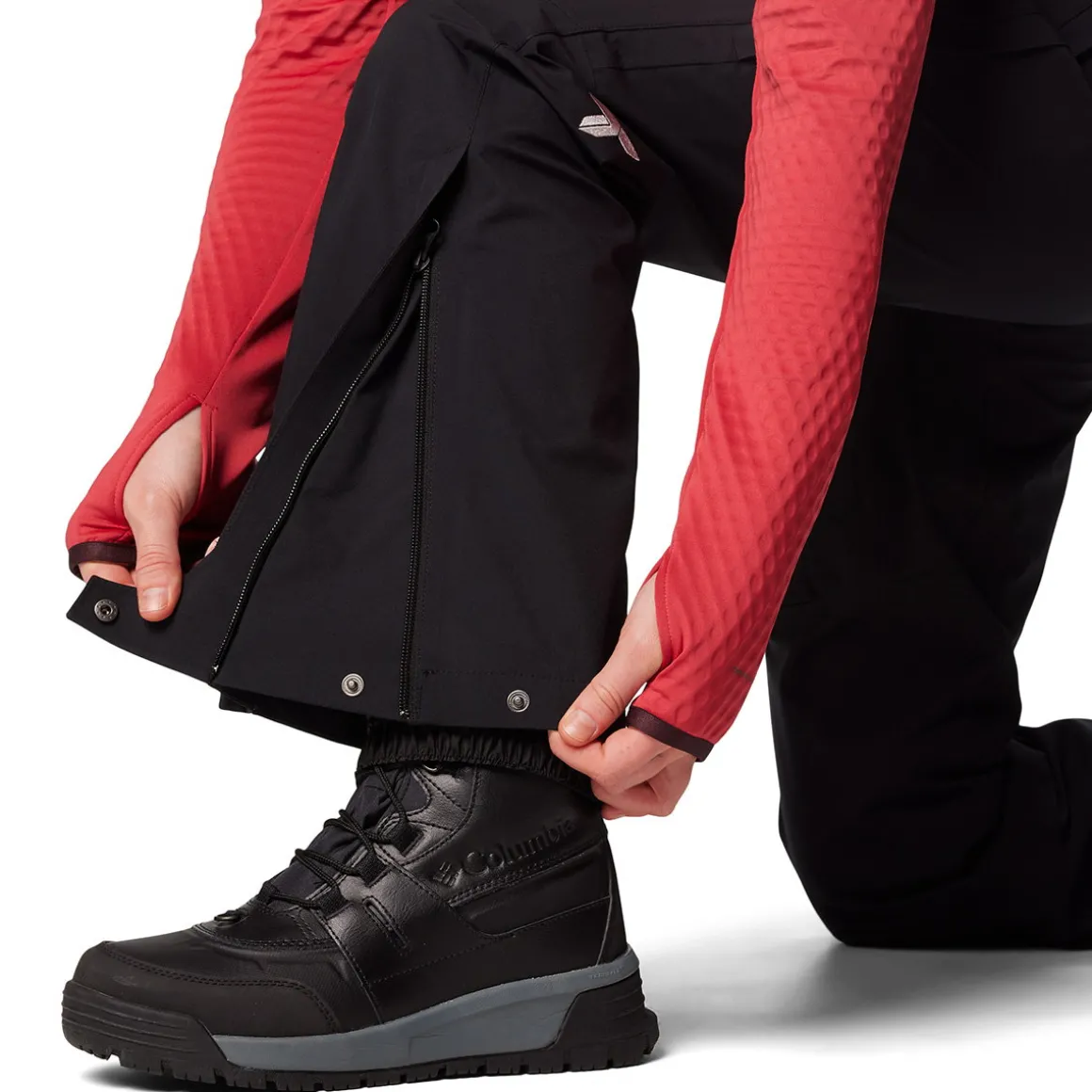 Columbia Platinum Peak II 3-lags skibukser, dame (Black)