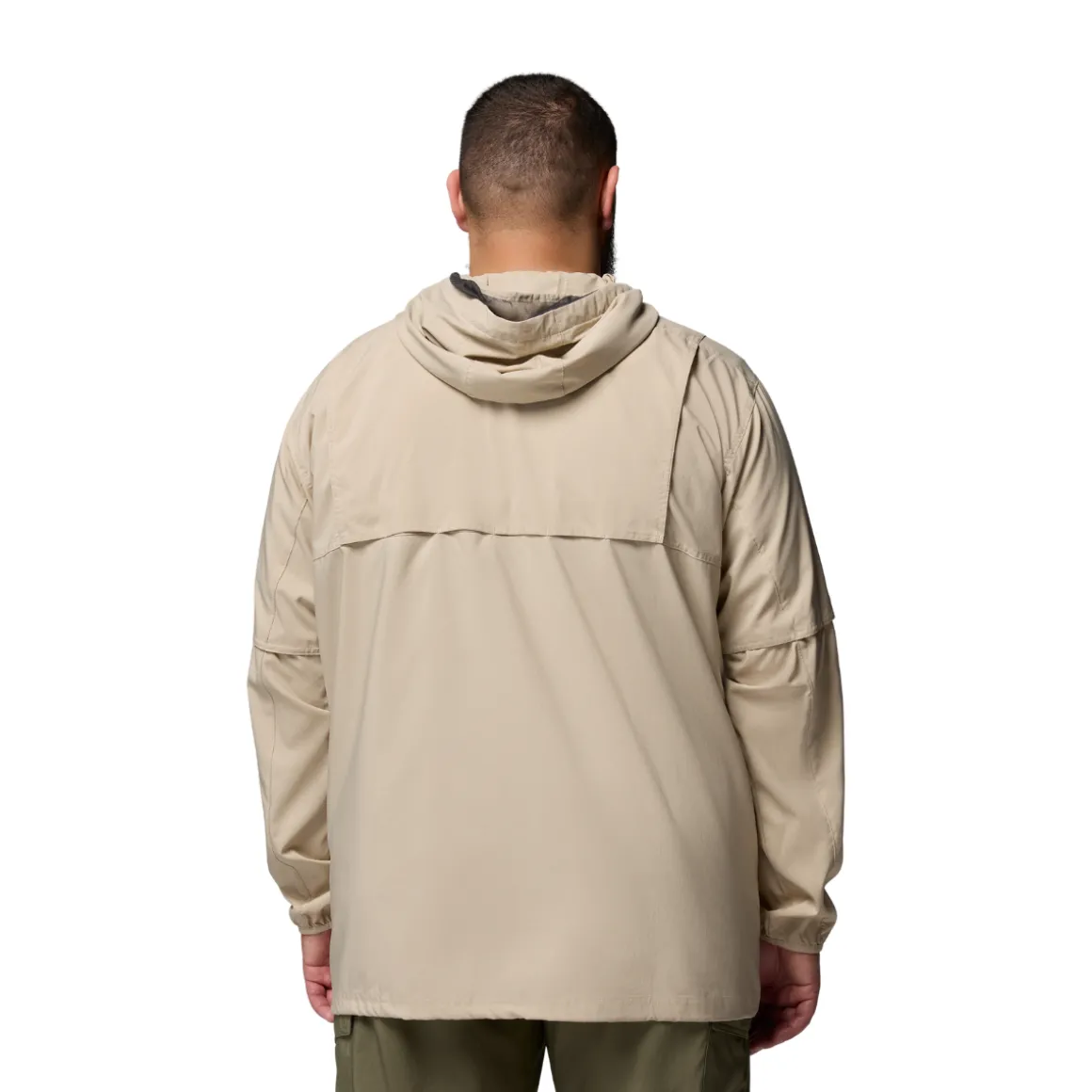 Columbia Skien Valley Hooded LS Sommer- og myggejakke, herre (Acient Fossil)