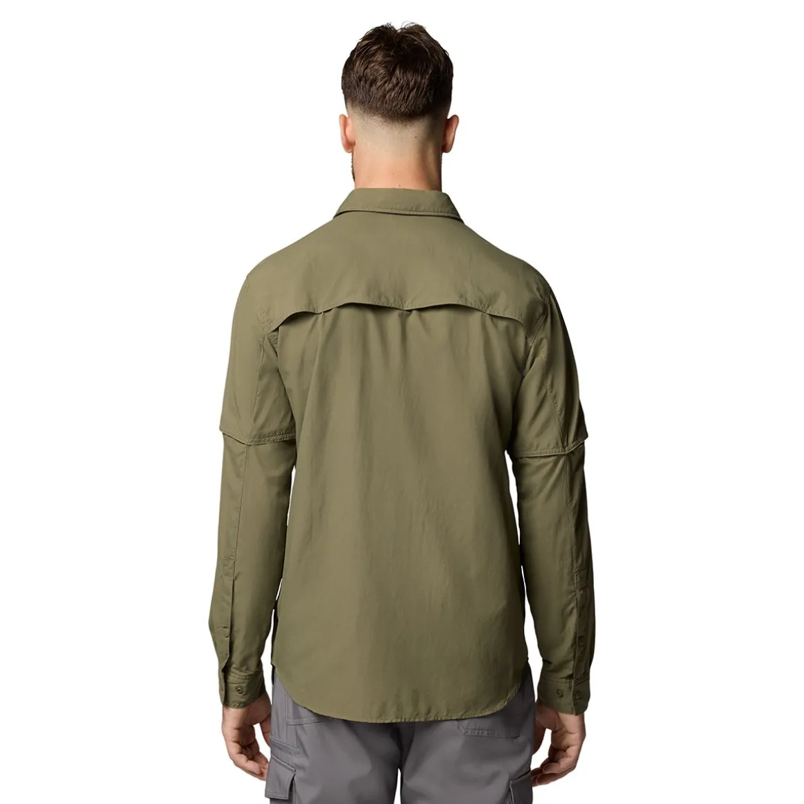 Columbia Skien Valley LS Skjorte, herre (Stone Green)