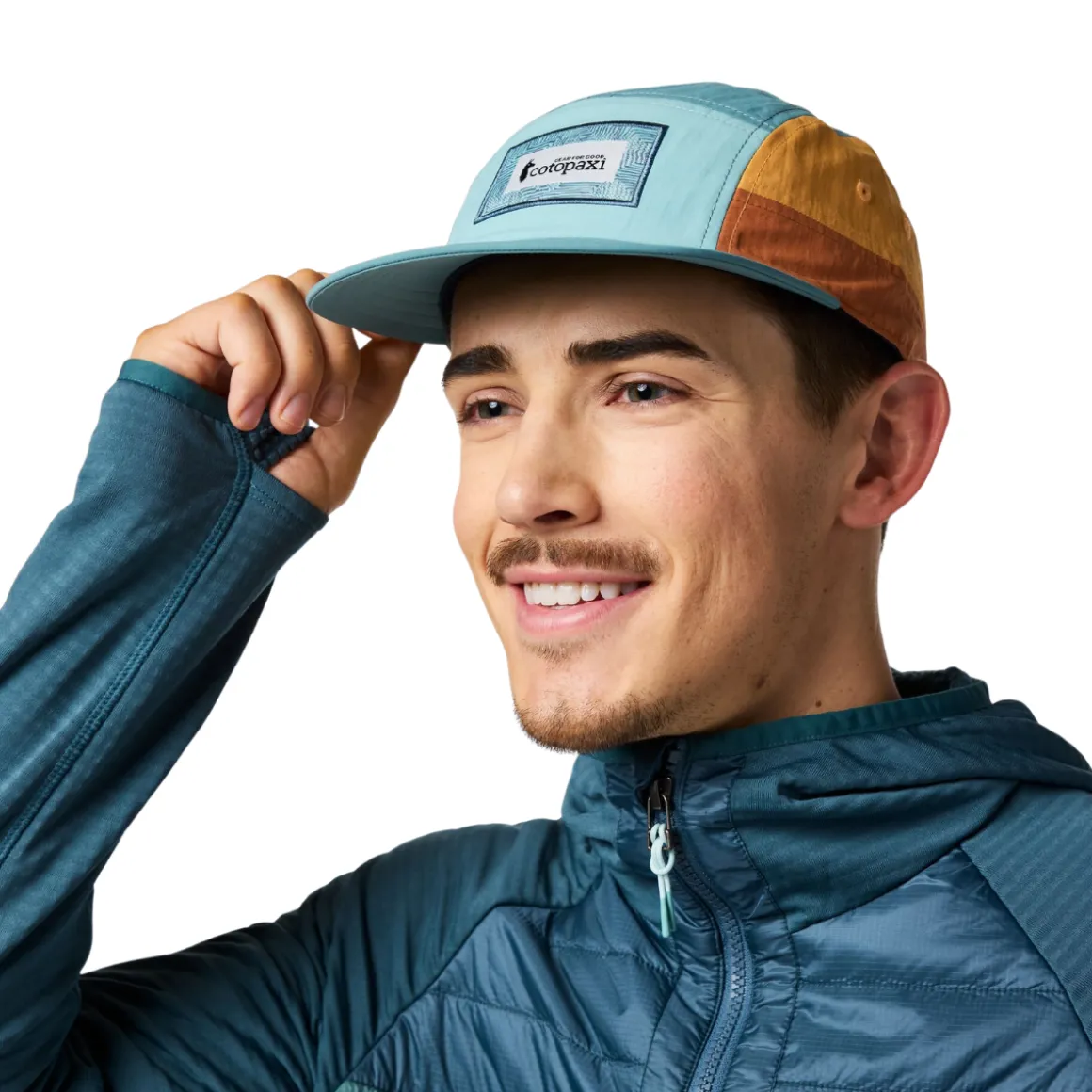 Cotopaxi Zen Garden Tech 5-Panel Hat (Tide Pool / Everglade)