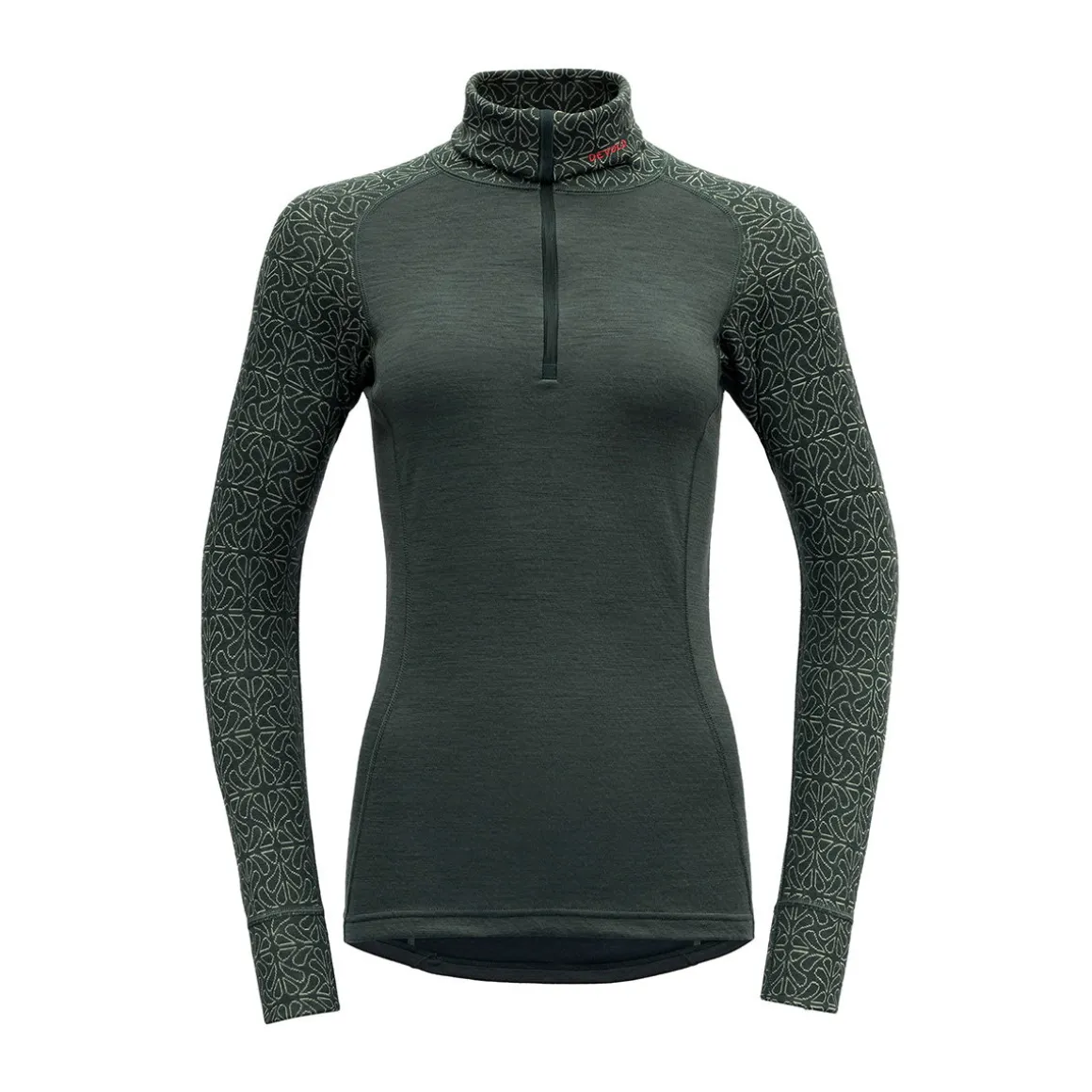 Devold Duo Active Zip Neck, dame (Woods)