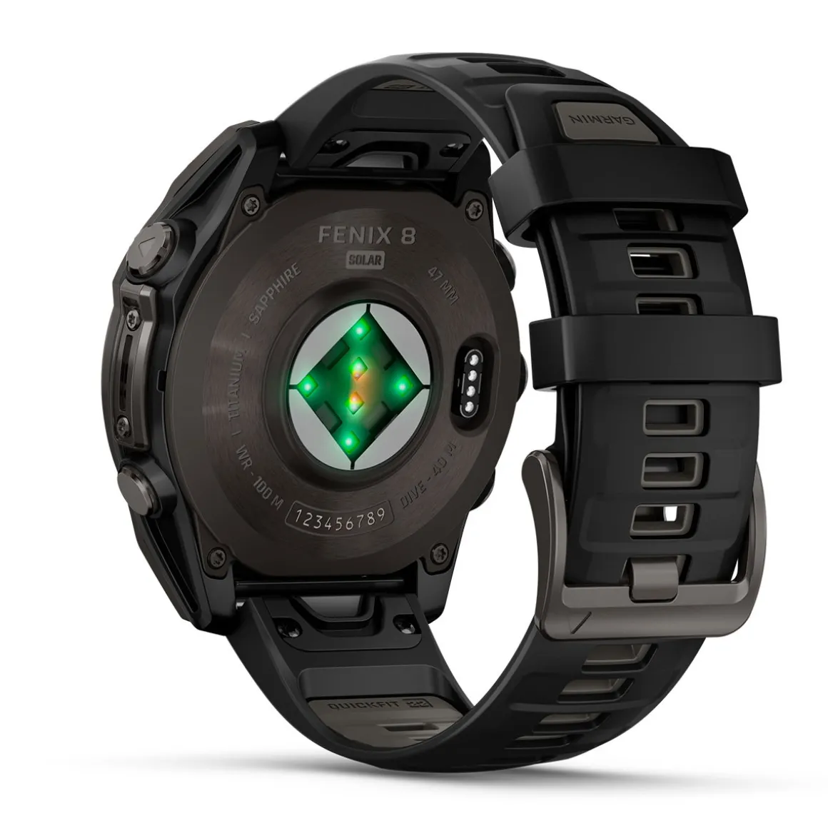Garmin Fenix 8 Sapphire Solar, 47mm (Carbon Grey)
