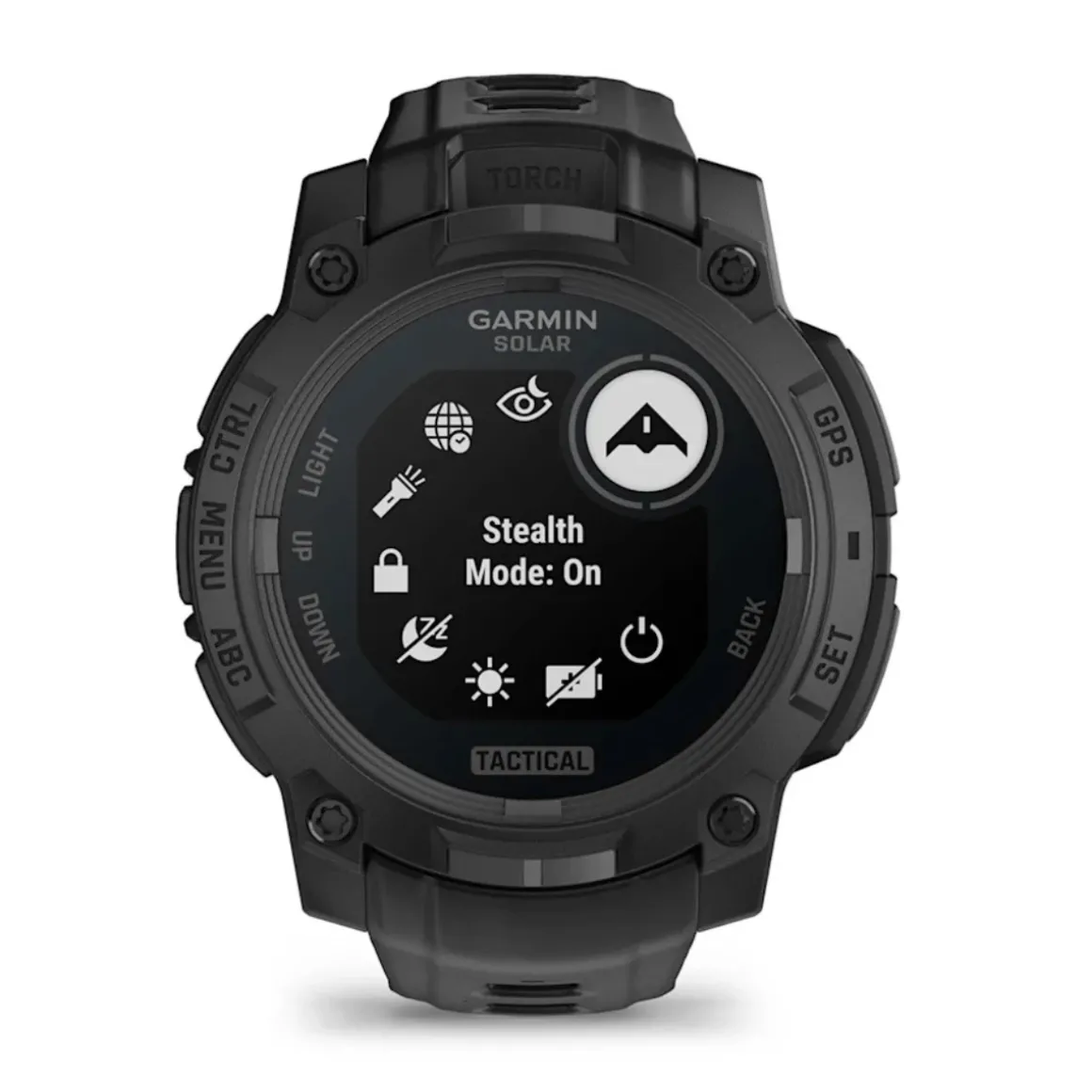 Garmin Instinct 3, Tactical Solar 45mm (Black)