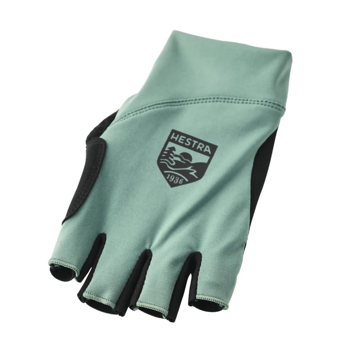 Hestra Apex Short 5-Finger Cykelhandsker (Silver Green)