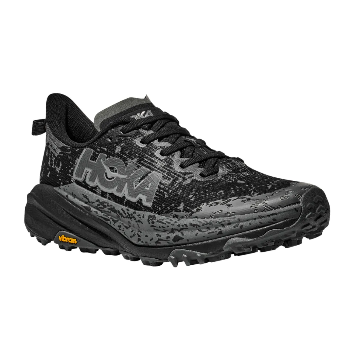 HOKA Speedgoat 6 GORE-TEX trailsko, dame (Black / Outer Orbit)