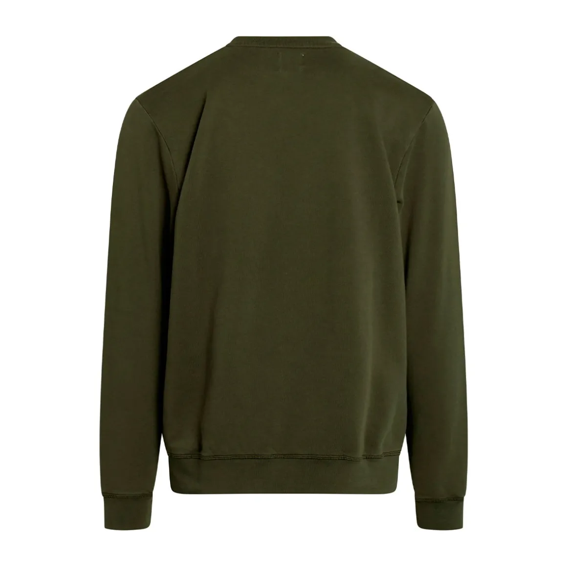 Klitmøller Collective Logo Crew, herre (Olive)