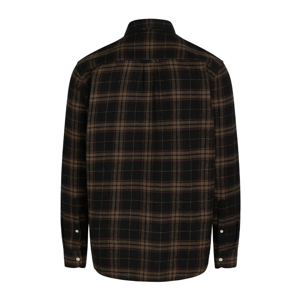 Klitmøller Collective Rocco Skjorte, herre (Brown Check)