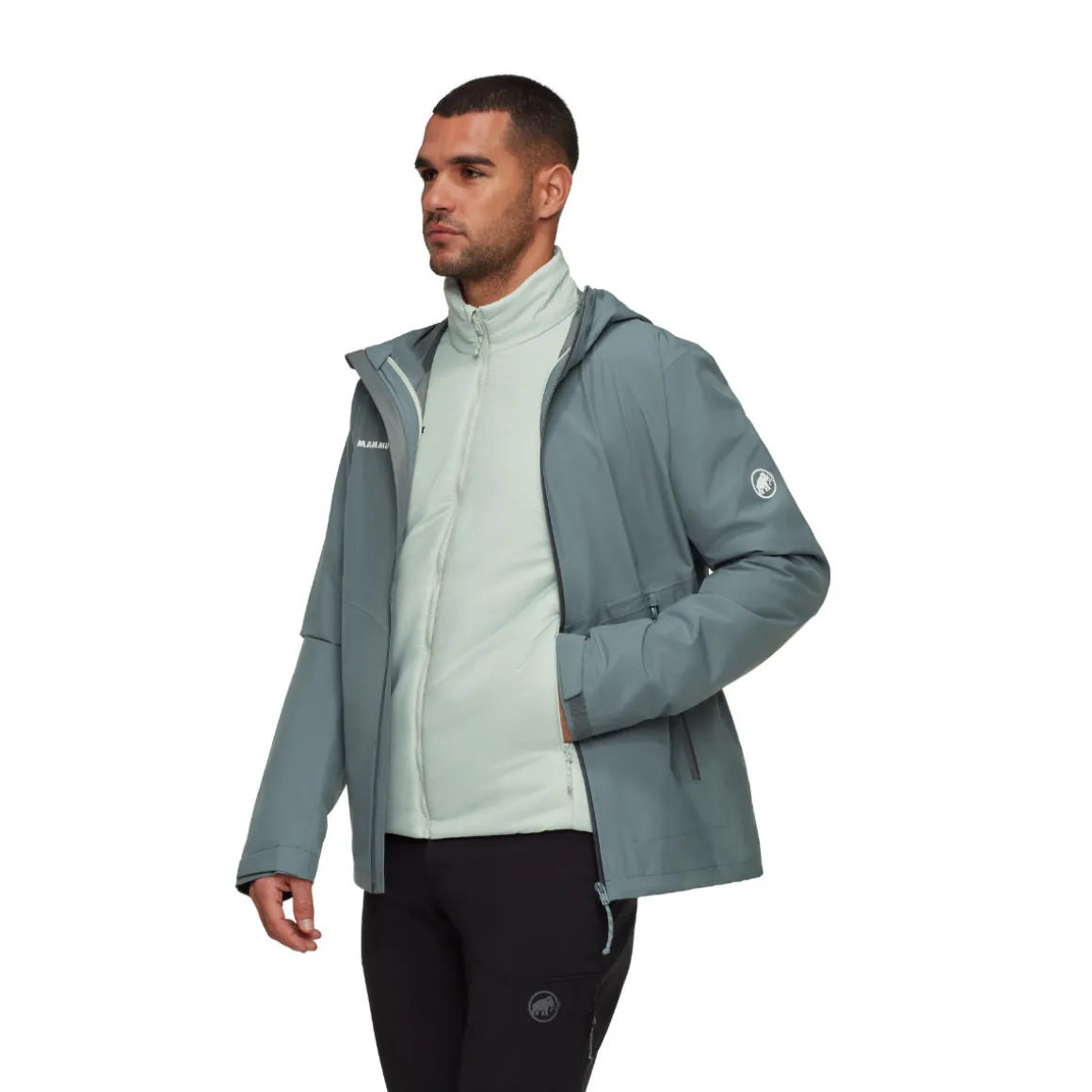 Mammut Alto Light 3in1 HS Hooded Jakke, herre (Strata)