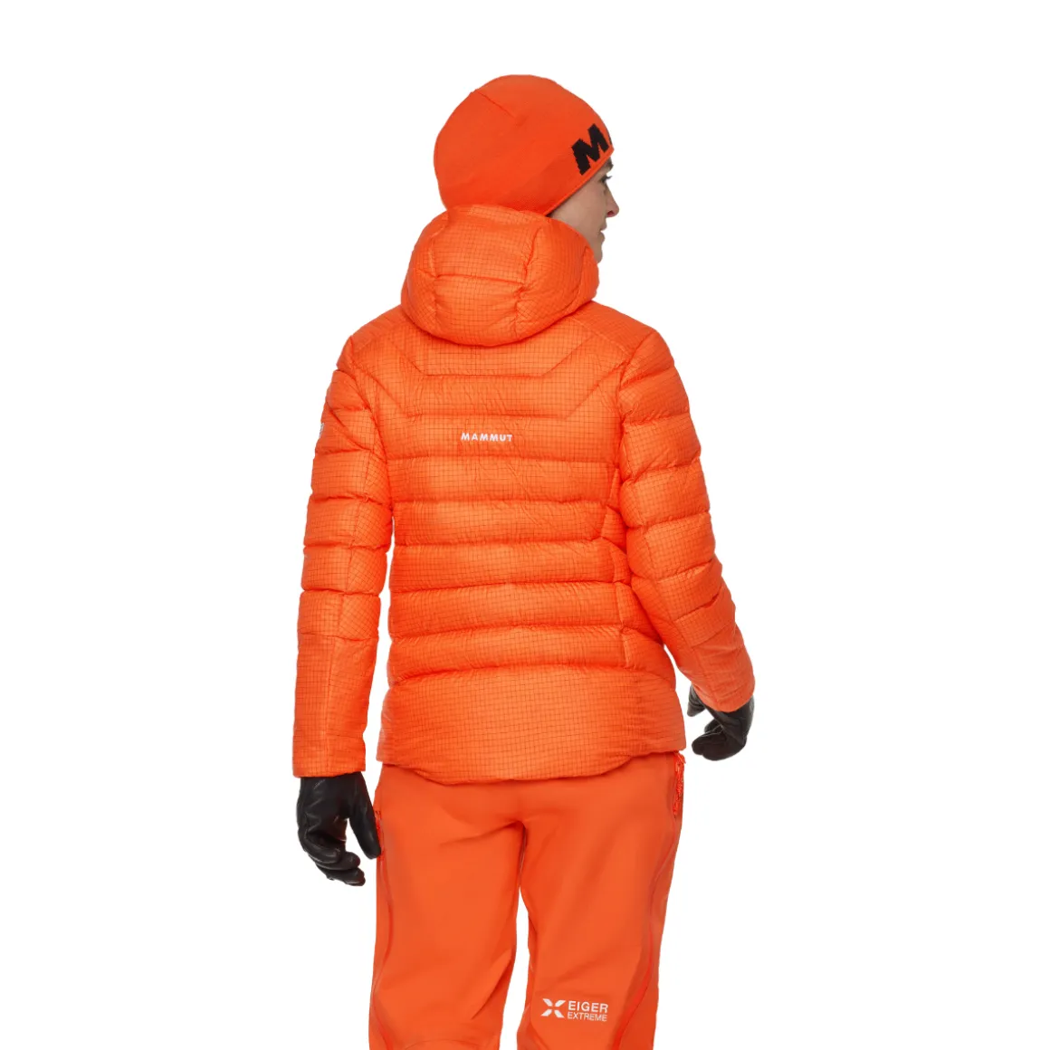 Mammut Eiger Nordwand Light Down IN Hooded Dunjakke, dame (Eiger Orange)