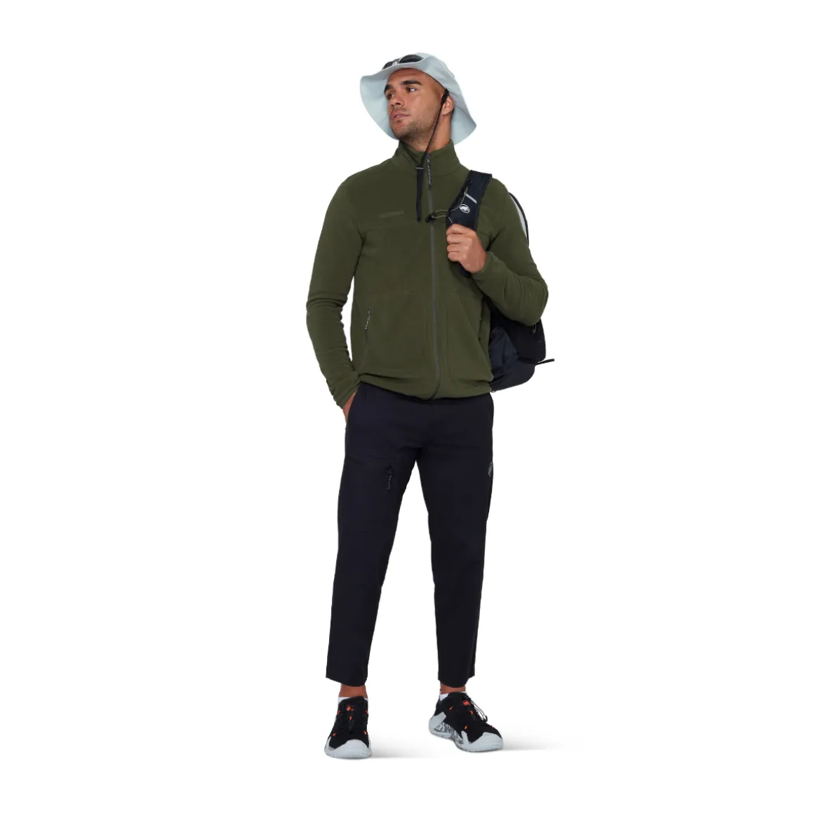 Mammut Innominata Light ML Fleece, herre (Dark Marsh)