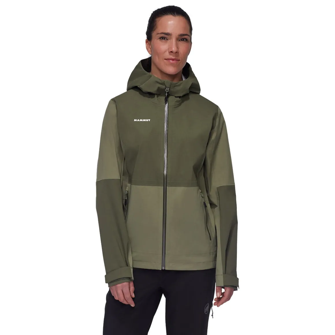 Mammut Linard Guide HS Hooded Skaljakke, dame (Dark Marsh)