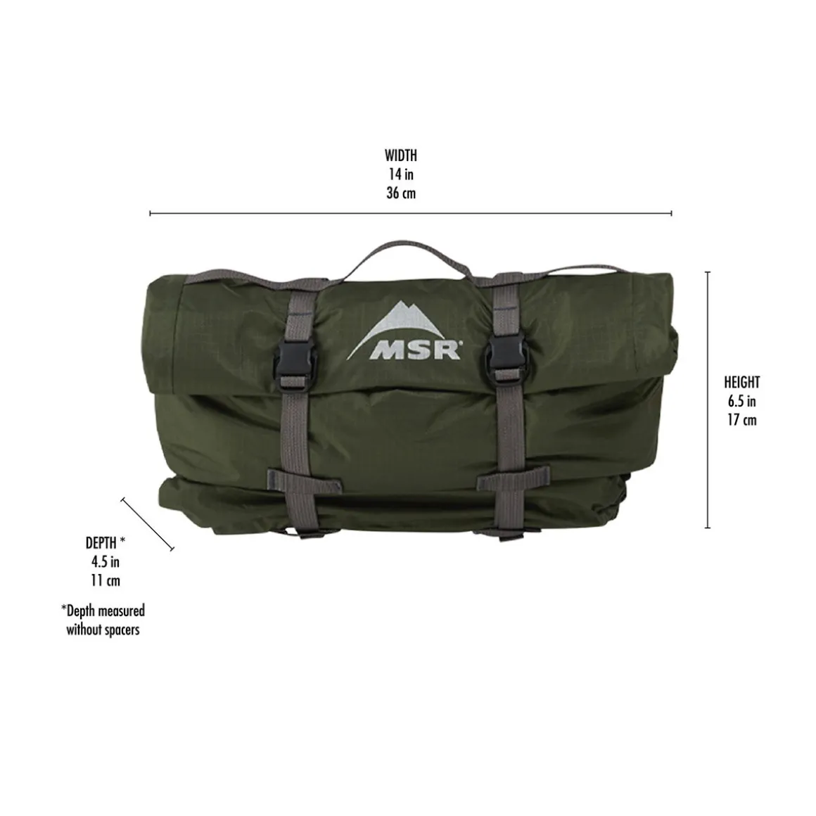 MSR Hubba Hubba Bikepack 1 telt, 1 person