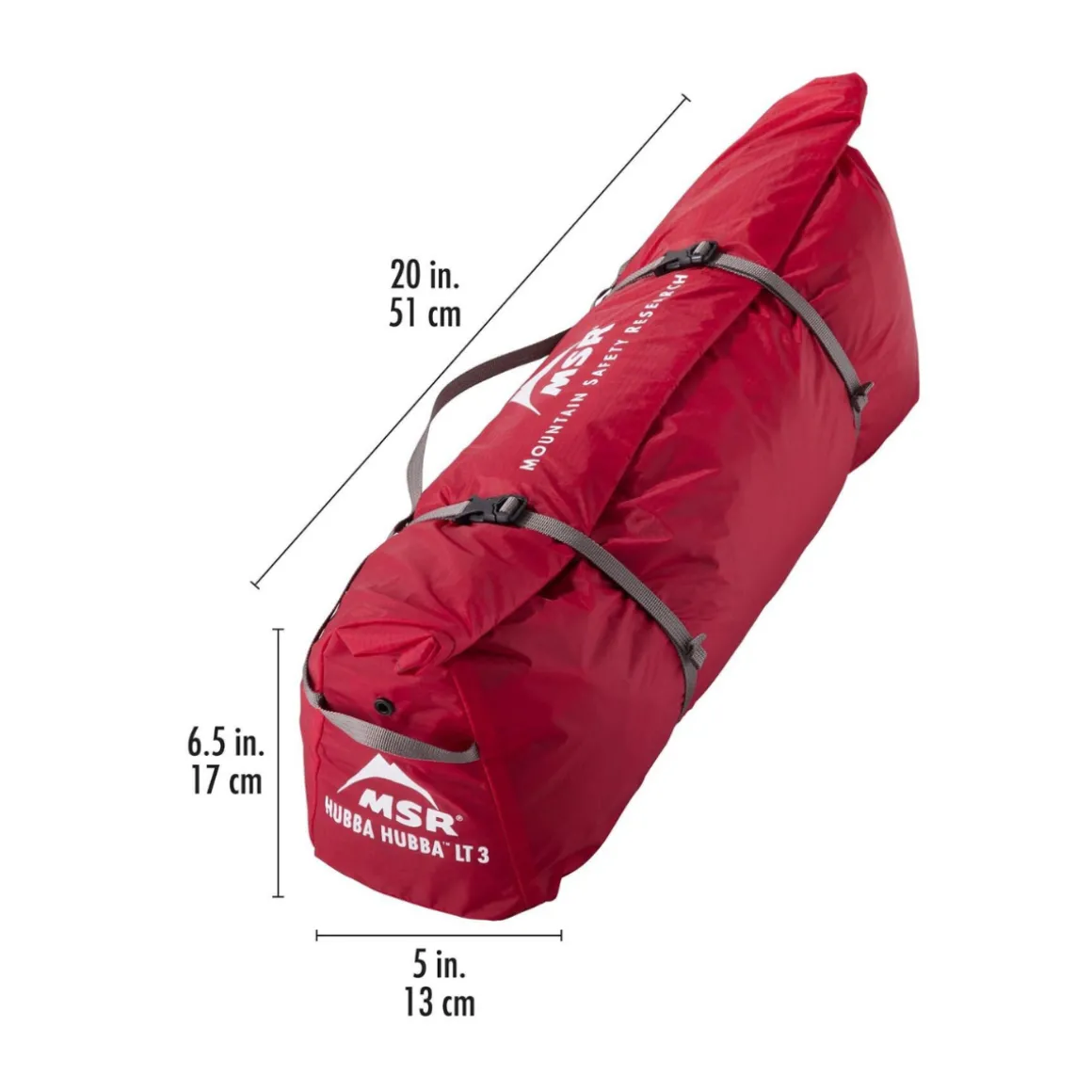 MSR Hubba Hubba LT 3-personers fjeldtelt (Green)