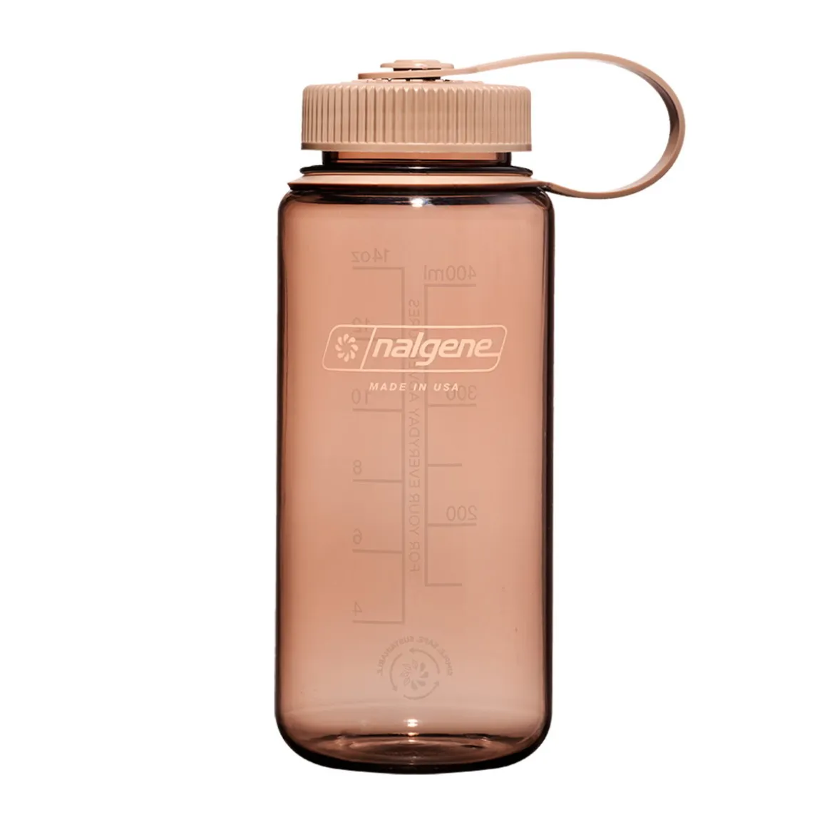Nalgene Wide Mouth Sustain drikkedunk 500 ml (Mocha)