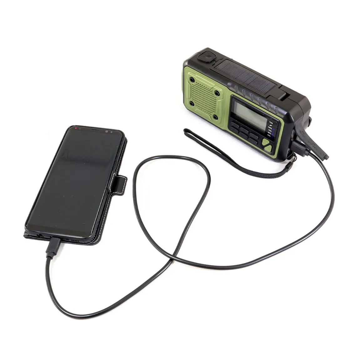 Origin Outdoors Crank Radio Multi - nødradio med håndsving