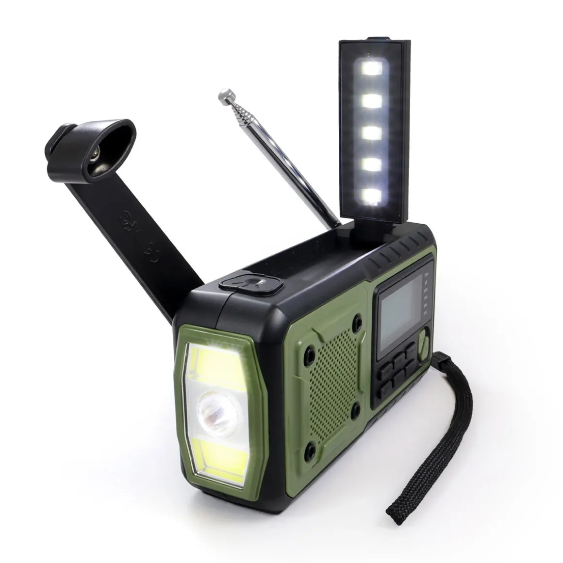 Origin Outdoors Crank Radio Multi - nødradio med håndsving