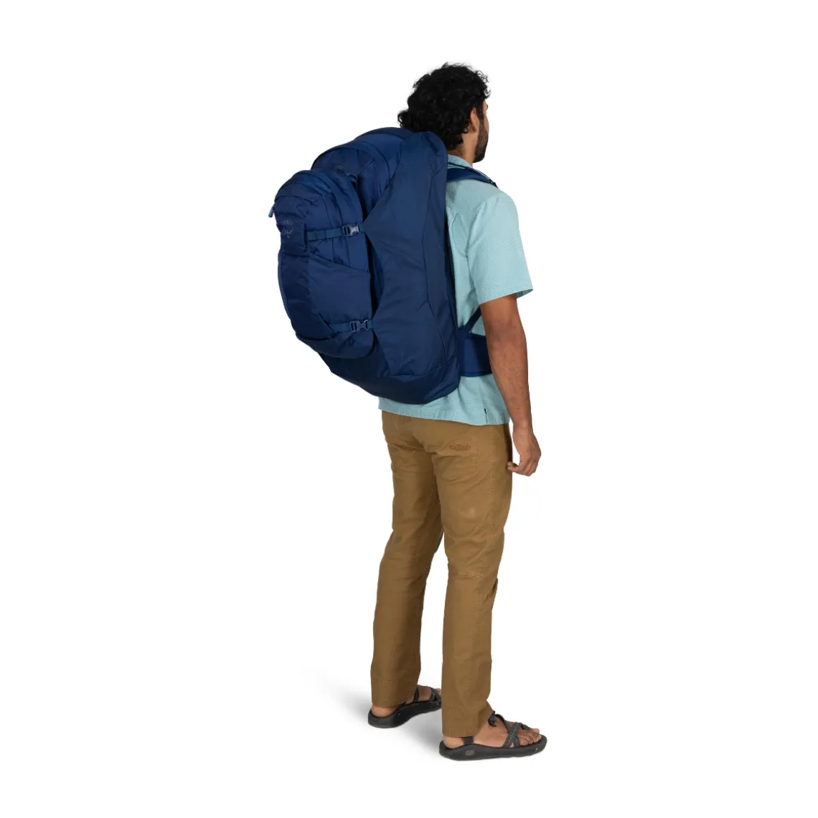 Osprey Farpoint Travel Pack 70 L rejserygsæk, herre (Antique Blue)
