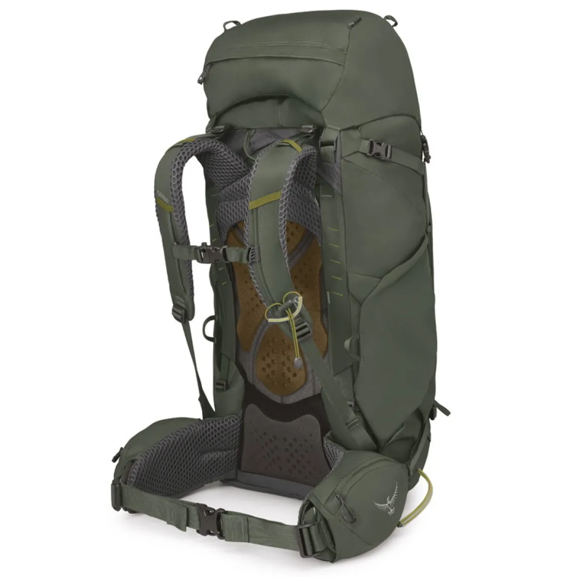 Osprey Kestrel 58 L vandrerygsæk, herre (Bonsai Green)