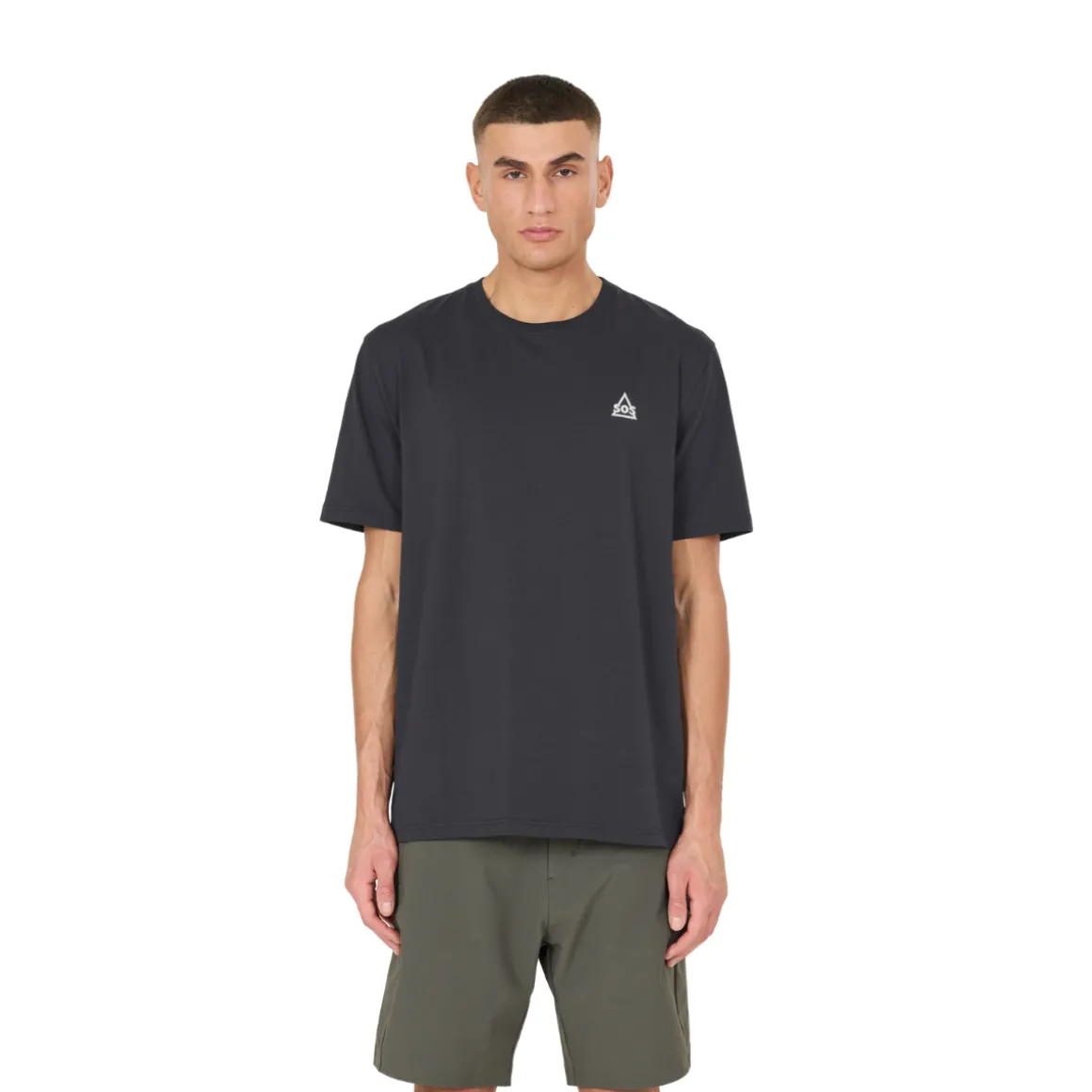 SOS Mera SS Tee, herre (Blue Graphite)