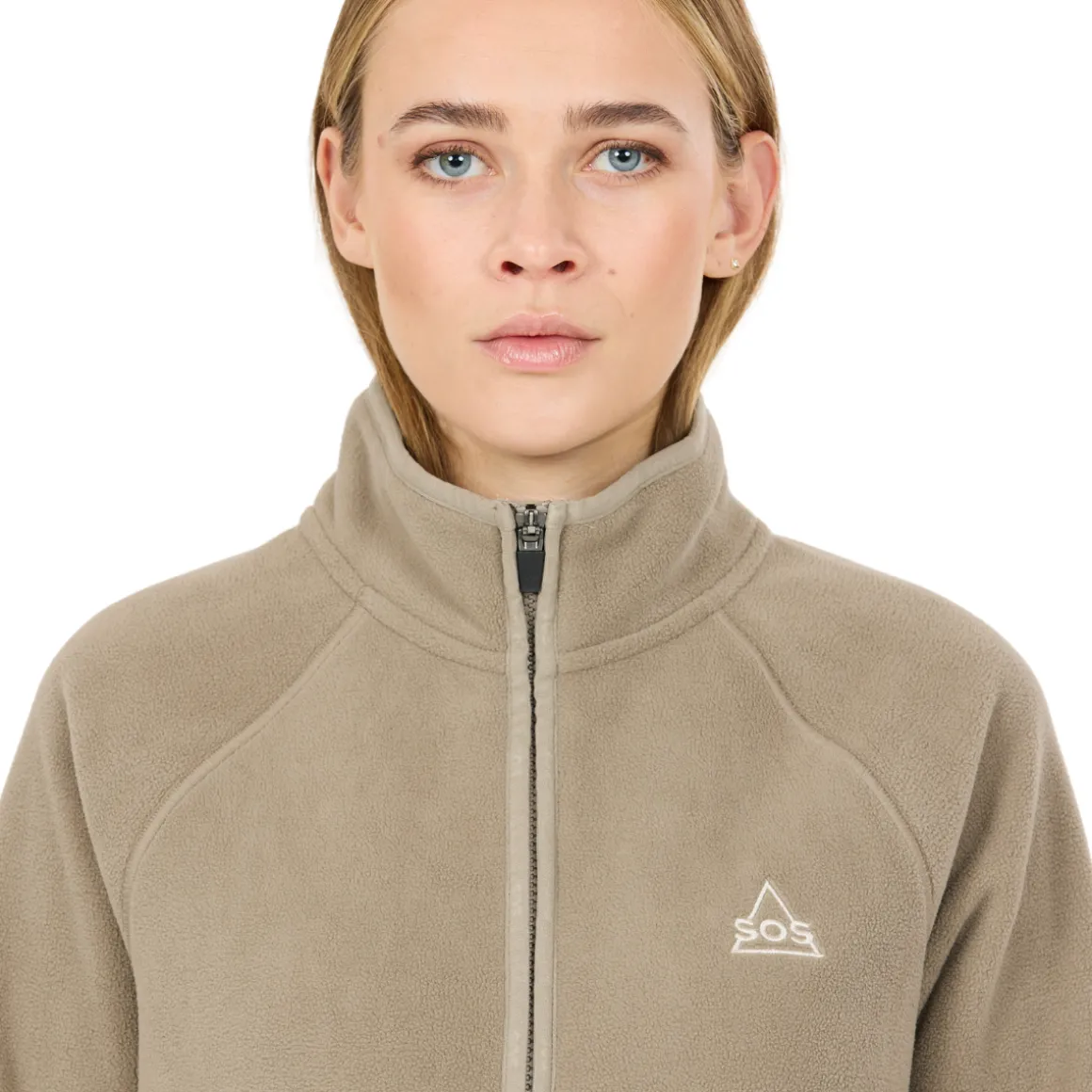 SOS Munson Full Zip Fleece, dame (Brindle)