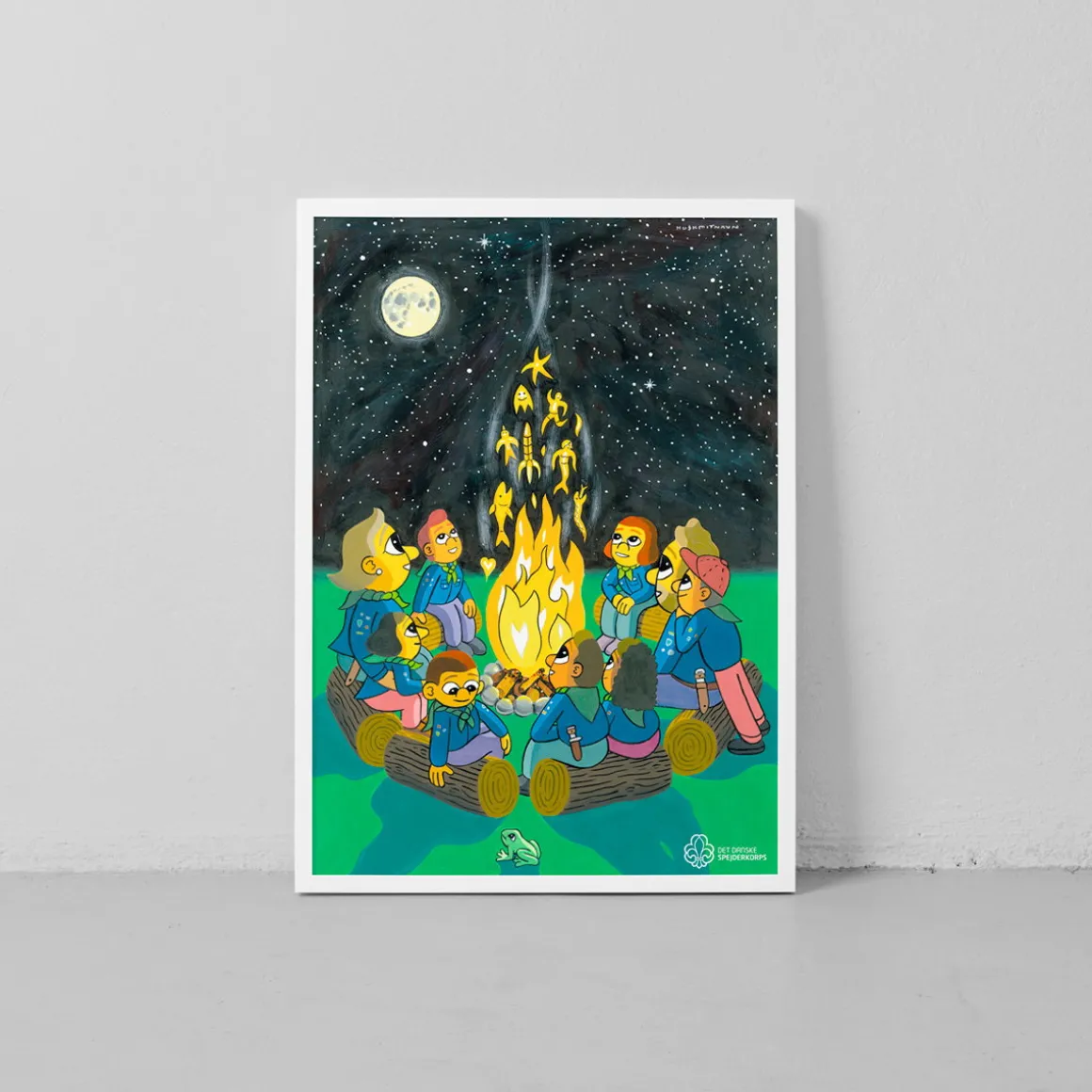Spejderplakat HuskMitNavn