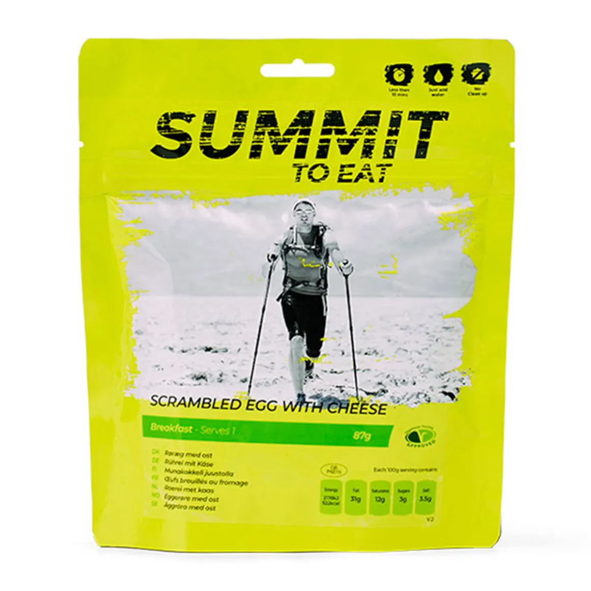 Summit to Eat Scrambled Egg with Cheese / Røræg med ost