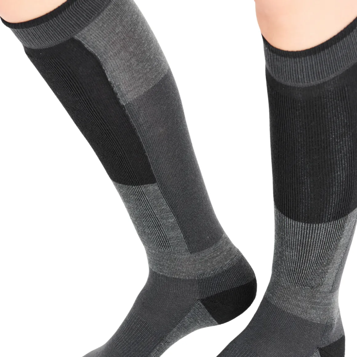 Whistler Corsicana Skistømper 2-pack (Light Grey Melange)